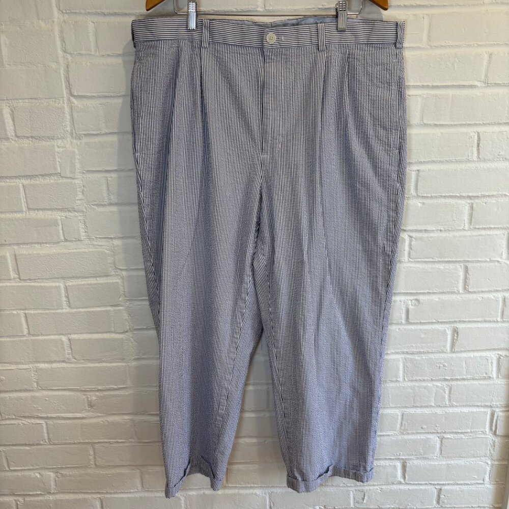 Brooks Brothers Genuine Seersucker Preppy Yacht Nautical Men's Pants 40x32